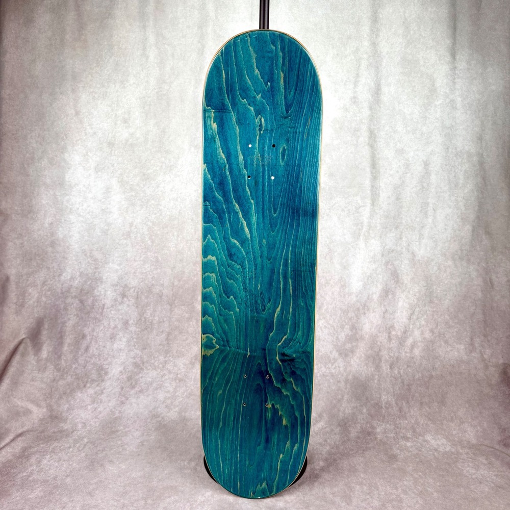 Yeah Dude Steve-O Mugshot Skateboard Deck PS Stix Teal Wood Grain SIGNED